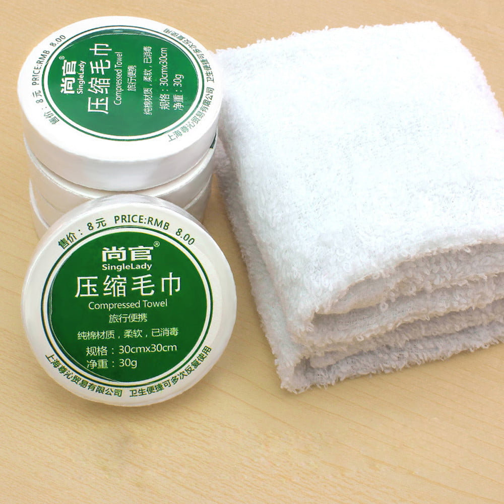 Wipe Travel Magic Compressed Towel Mini Face Care Expandable Non-woven Fabric 
