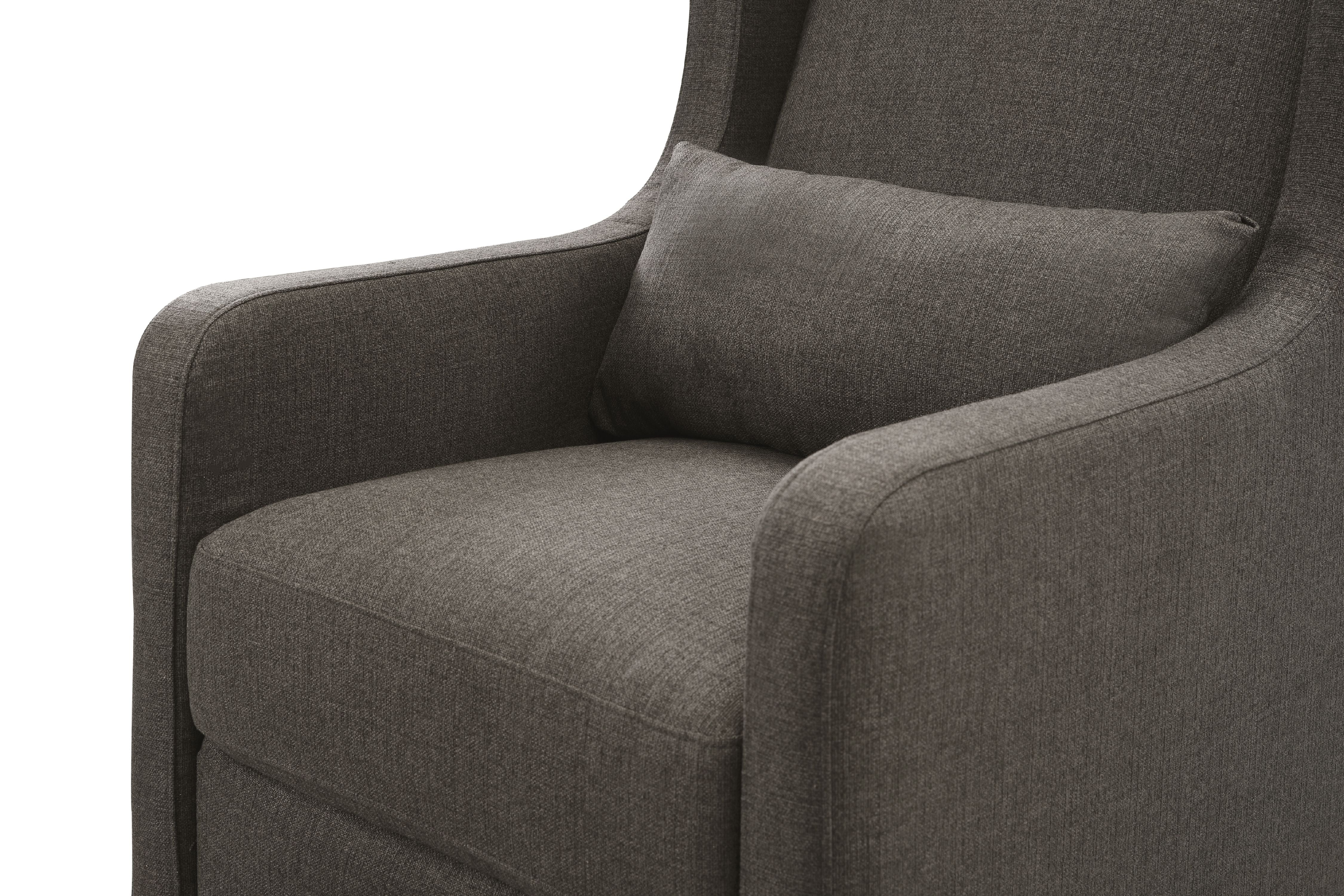 carter's by davinci adrian swivel glider with storage ottoman