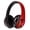 Red, variant on The Perfect Part LED Headset with Microphone for PC, Rechargeable Wireless Headset with 7 LED Colors