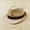 Beige, variant on Suit Beach Sun Hat Jazz Panama Trilby Fedora Gangster Cap Summer
