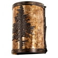 thumbnail image 4 of Meyda Tiffany 219235 Tamarack 7" Tall Wall Sconce - MultiColor, 4 of 4