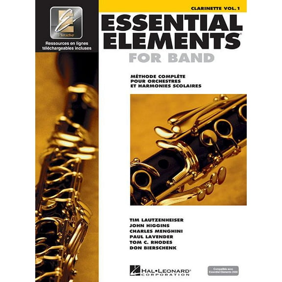 Essential Elements for Band Avec Eei Vol. 1 - Clarinette, (Paperback)