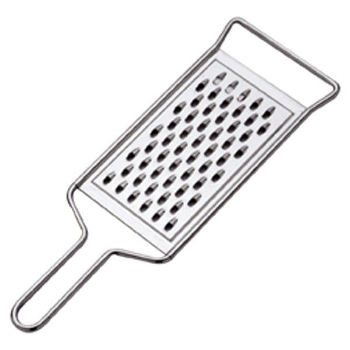 Tramontina Mini Utility Grater in Stainless Steel with Black Polypropylene Handle 25640100