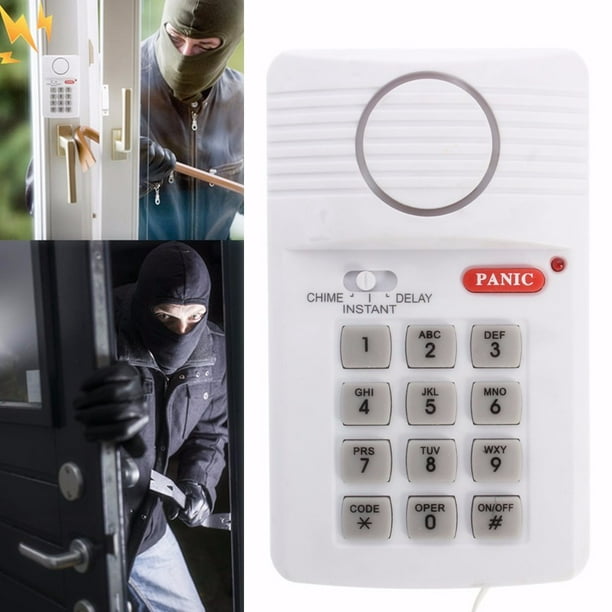 Wireless Door Window Sensor Alarm Detector Burglar Security Alarm System +Keypad