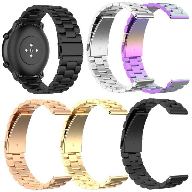 Gwong Electrónica Correa de muñeca de la banda de reloj de acero inoxidable para el engranaje de Samsung Paz de Amazfit