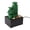Emerald Green, variant on M Buder Tabletop Fountain Circulating Water Decorative USB Desk Waterfall Fountain with LED Light Stones for Living Room Office Emerald Green 6.8 Inches / 17.3 cm