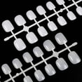 thumbnail image 4 of 120Pcs Small Short Nail Tips for Children Nail Practice Nail Polish Display (White), 4 of 7