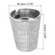thumbnail image 2 of Uxcell Dedales de Metal para Coser, Protector de Dedo para Dedal, Plata 4 Piezas, 2 of 6