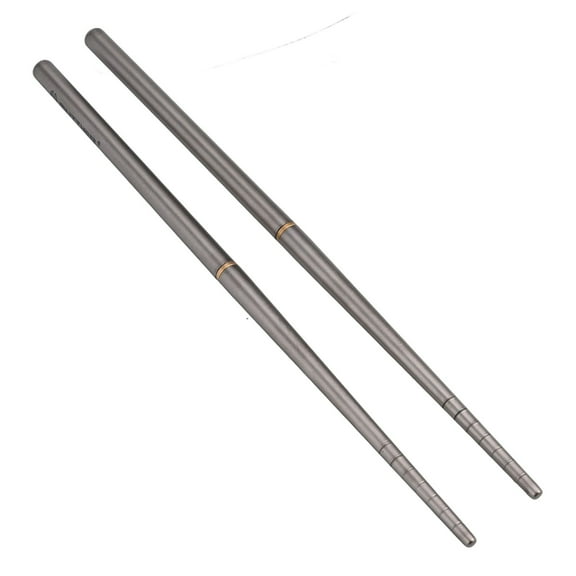 Portable Titanium Chopsticks For Camping And For Travel Lightweight And Rust Resistant Outdoor Eating Utensils