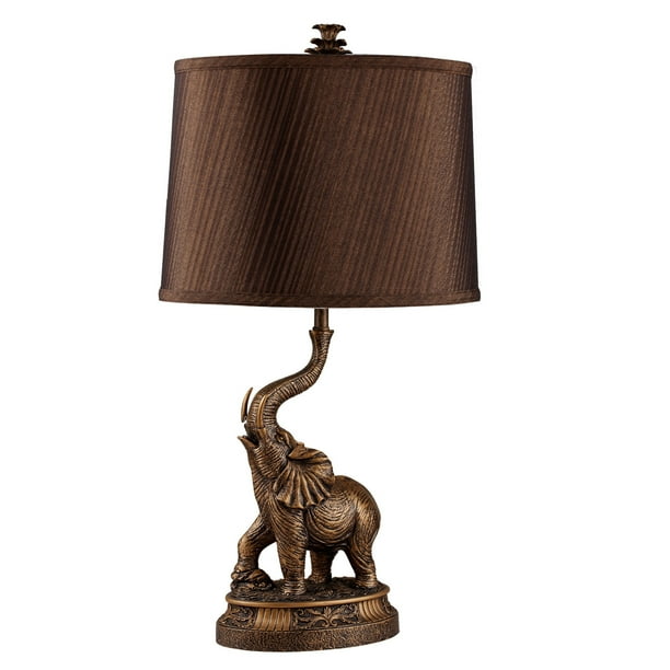 ORE International 27" Elephant Table Lamp