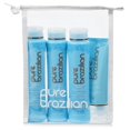 thumbnail image 1 of PURE BRAZILIAN - Kit esencial de tamaño de viaje de 4 piezas: champú, acondicionador, suero y mascarilla anti-frizz, 1 of 2