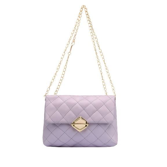 GASTROPOD Fashion Metal Chain Small Shoulder Crossbody Bags for Women Handbag Purses Vegan Leather Clutches Clutch Purse