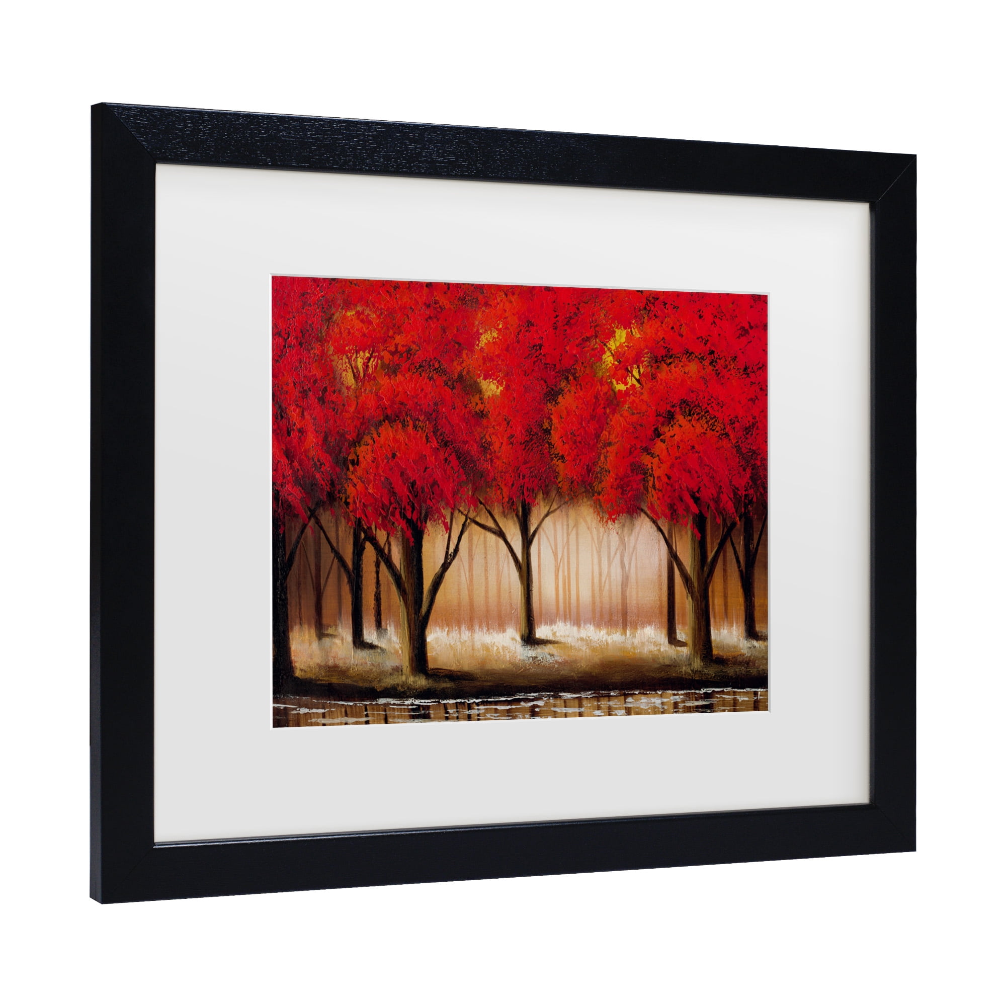 Trademark Fine Art 'Parade of Red Trees II' Canvas Art by Masters Fine Art