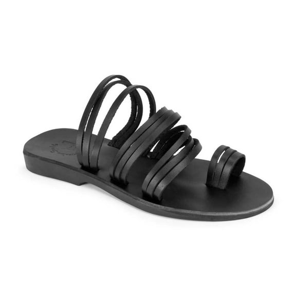 Layla - Leather Thin Strap Sandal - Womens Sandals