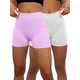 thumbnail image 1 of Set 2 Boxer Short Mujer Ropa Interior Sin Costuras Calzones UNITALLA, 1 of 9