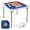 Blue, variant on Costway 35" Folding Mahjong Table with Cup Holders & Smooth Felt Mat Carrying Handle Multicolor