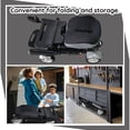 thumbnail image 3 of Titan 4-Wheel All-Terrain Electric Mobility Scooter for Adults & Seniors - 330 lbs Capacity, Aluminum Frame, Electromagnetic Brake - Gray, 3 of 7