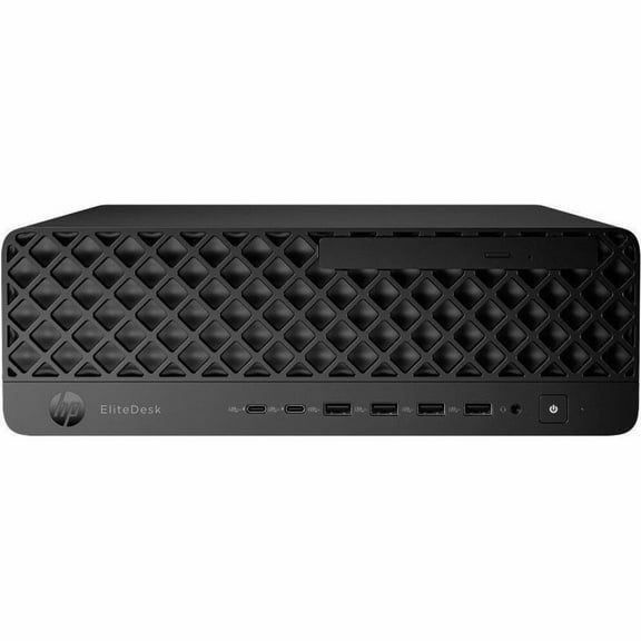 HP EliteDesk 8 G1i Desktop Computer - Intel Core Ultra 5 235 - vPro Technology - 32 GB - 512 GB SSD - Small Form Factor - Jack Black - Smart Buy - Intel Q870 Chip - Windows 11 Pro - Intel DDR5 SDRA...