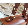 thumbnail image 5 of Straw Crossbody Bag for Women Hand Woven Shoulder Bag Leather Top Handle Small Boho Purse Rattan Beach Handbags, 5 of 5