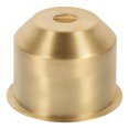 thumbnail image 1 of Small Copper Lamp Finial Rounded E27 Light Base Finial Replacement Light Fixture, 1 of 8