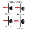 thumbnail image 5 of Bicycle Saddle Seatpost Seat Post Rod -Bike Rod Road Saddle Tube Beautiful Lines Bike Accessories 3, 5 of 5