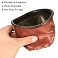 thumbnail image 5 of Uxcell 4.7" Plastic Plant Nursery Pots Starting Planter Container, Red 25 Pack, 5 of 6