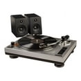 thumbnail image 3 of Crosley C100A-SI Belt-Drive Turntable with S-Shaped Tone Arm with Adjustable Counterweight, Silver, 3 of 6
