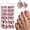 Coffee, variant on 120 count Coffee Press Toenails Women Nails with Tabs, Coffee Toenails Press Nails Glue Toenail Tip Artificial False Toenail for Women Girl