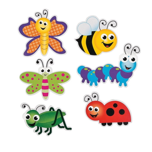 Fun Express Good Manners Bugs Bulletin Board Decorations - Colorful and Educational Décor for Teaching Kids Good Manners - Perfect for Classroom Home and Early Learning Environments - 48 Pieces