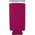 thumbnail image 2 of Blank Neoprene 24 oz. Can Coolie (6 Pack, Magenta), 2 of 6