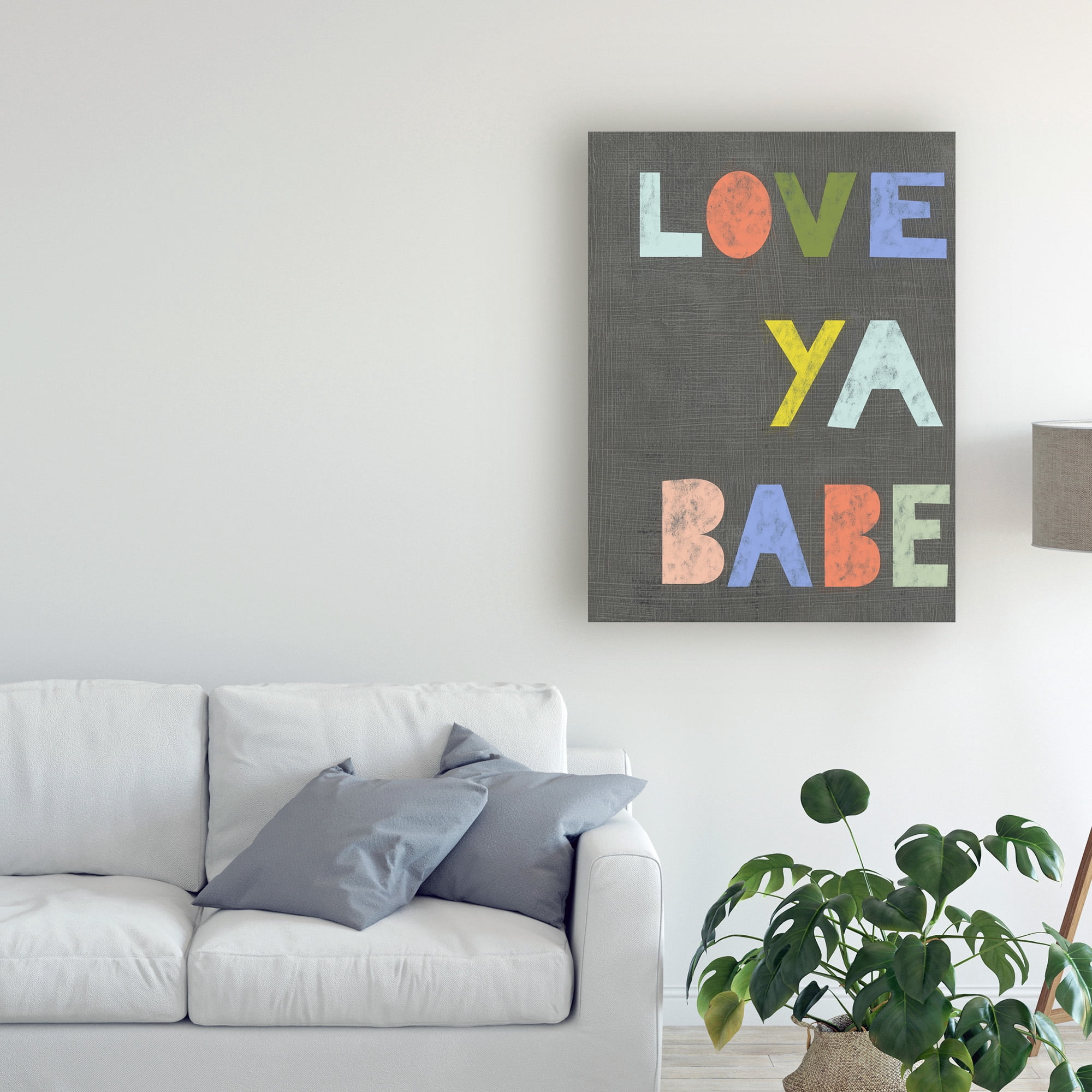 Trademark Fine Art 'Chat IV' Canvas Art by Chariklia Zarris