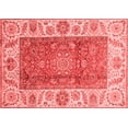 thumbnail image 1 of Ahgly Company Machine Washable Indoor Rectangle Abstract Red Modern Area Rugs, 2' x 3', 1 of 4