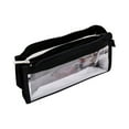thumbnail image 2 of AuroraX Clear Pencil Case with 3 Compartments,Large Capacity Black Pencil Pouch,Pen Bag, 2 of 5