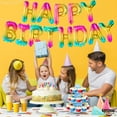 thumbnail image 4 of KatchOn, Rainbow Happy Birthday Balloons Letters - 16 Inch | Rainbow Happy Birthday Balloon Banner | Neon Happy Birthday Banner Balloons, 4 of 5