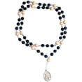 thumbnail image 4 of Catholic St. Joseph Chaplet with Wood Beads, 4 of 5