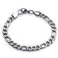 thumbnail image 2 of 8mm Stainless Steel Chain Necklaces Figaro Chain ( Available Length 8.5",9"), 2 of 2