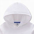 thumbnail image 4 of KPOPLK Toddler Baby Long Sleeve Hooded Shirt for 1t 2t 3t 4t 5t Fall Winter Pullover Solid Color Hoodies for Boys Clothes White Size 9-10 Years, 4 of 4