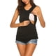 thumbnail image 1 of Ekouaer - Camiseta de maternidad para mujer, camiseta sin mangas para lactancia, camiseta de doble capa sin mangas para embarazo Zhivalor WMZL-1643-15, 1 of 6