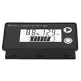 thumbnail image 1 of HUGFEGWE Universal Digital Display LCD 12V Battery Capacity Indicator Tester, Lithium Battery Voltmeter Without Alarm or Temperature Battery Testers ((10-100V) Blue + Alarm) CA919-137630, 1 of 7