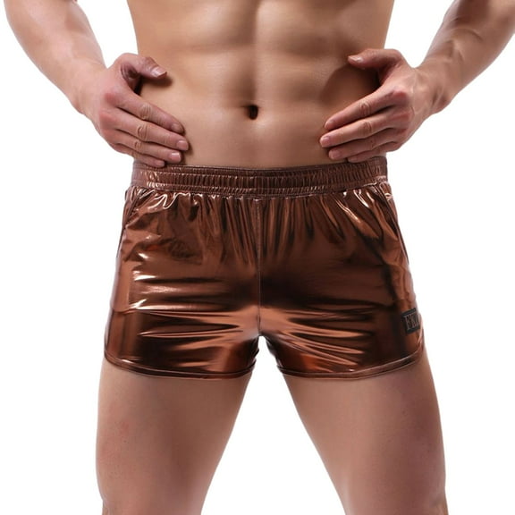 Sngxgn Men's Underwear Boxer Briefs Soft Breathable Underwear for Men(Coffee,S)