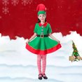 thumbnail image 2 of Vestido de escenario para niños, falda corta, varias piezas, Cosplay de Navidad, conjunto de disfraz para padres e hijos, niña Fridja nalpqowj534, 2 of 6