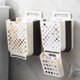 thumbnail image 5 of Cesta de ropa sucia plegable para el hogar, cesta de almacenamiento de artículos diversos para el baño sin perforaciones, cesta de ropa sucia, ropa de baño, 5 of 6
