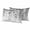 grey, variant on 2 Pack Outdoor Waterproof Throw Pillow Covers,Rustic Purple Gradient Leaf Decorative Square Pillow Case Patio Pillowcases for Chair Couch Sofa 16x16in
