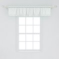 thumbnail image 2 of Ambesonne Retro Window Valance, Minimalist Arrows, 54" X 12", Pale Peach Turquoise, 2 of 3
