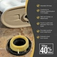 Toilet Wax Ring, Extra Thick Wax Toilet Bowl Gasket with Flange and
