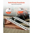 thumbnail image 5 of KFFKFF Durable Aluminum Loading Ramps, Set of 2, 94 x 15 in, Heavy-Duty Design with 16 Anti-Slip Plates, 6000 Lbs Total Capacity, Suitable for Carts, Tractors, ATVs, Lawn Mowers, and Motorcycles, 5 of 9