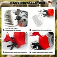 thumbnail image 3 of 900W Sheep Shears Electric Farm Livestock Haircut with 2 Blades Professional Animal Clippers 6 Speed Heavy Duty Electric for Thick Horses Sheep Alpacas Goats(Red), 3 of 9