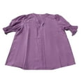 thumbnail image 4 of Tech Extensible Chemise à Manches Longues pour Femmes Chemise Ample Active Manches Courtes T-Shirt d'Entraînement Manches Courtes Hauts de Course Manches Longues Chemise Décontractée T-Shirts pour Femmes Course, 4 of 4