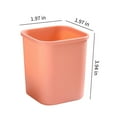 thumbnail image 3 of BCZHQQ Pen Holder for Desk,Cute Plastic Pencil Cup Pen Container Square Organizer Modern Aesthetic Design Desktop Storage Solution for Pens, Pencils, Marker, Makeup Brush, 3 of 7