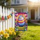 thumbnail image 3 of Decoraciones Del Porche Delantero Bandera Del Jardín de Pascua Al Aire Libre con Patrones Temáticos de Pascua para Patios Delanteros Porches Y Celebraciones de Vacaciones Familiares Decoraciones de Pa, 3 of 6